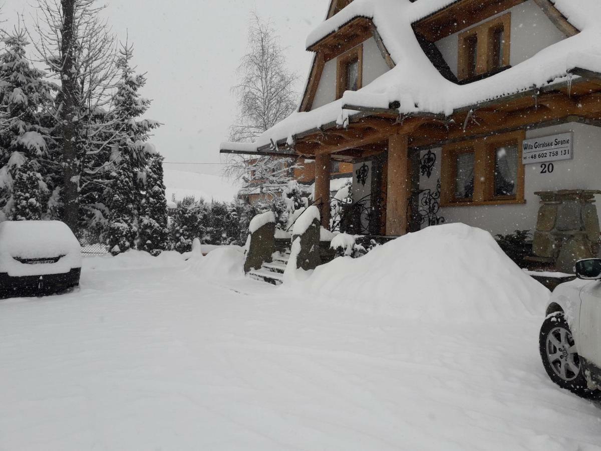 Willa Goralskie Spanie Zakopane Esterno foto